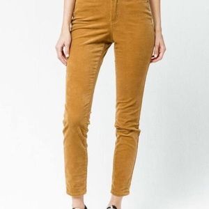 RSQ Women's High Rise Corduroy Womens Skinny Jeans 7/28